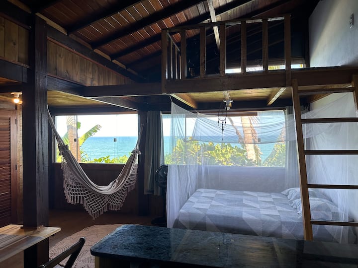 Tiririca Beach Chalet With Ocean View - Itacaré