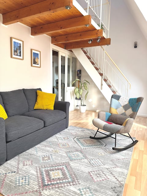 Premium maisonette + city center + parking