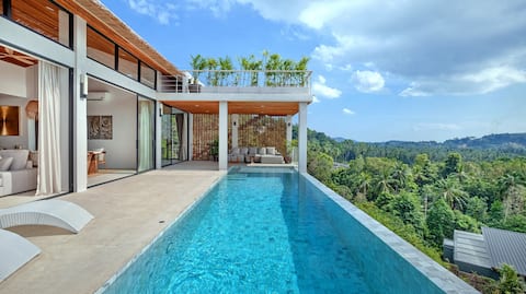 Villa Shunyata, Private Mountain & Sunset Sea View