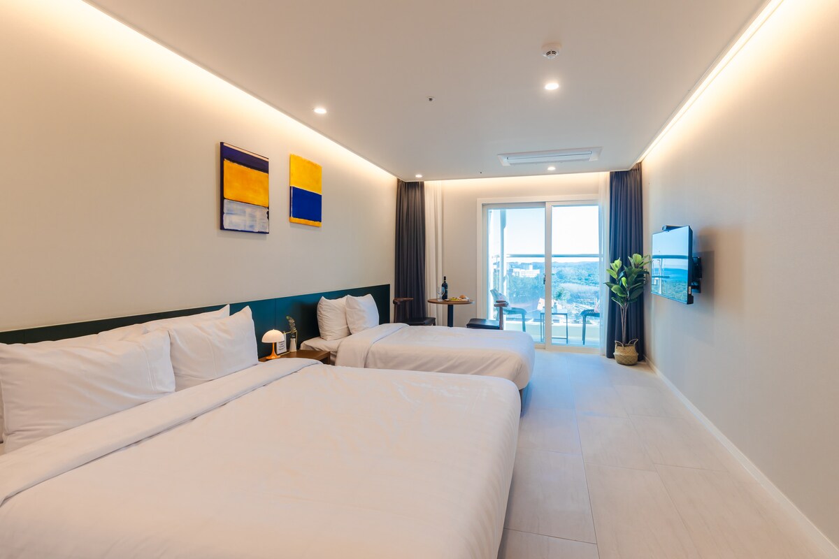 Kussens zijn gezet met 2 kussens. 
Er zijn slechts twee kussens.