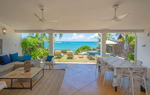 Villa Dune Bleue- waterfront, colonial style