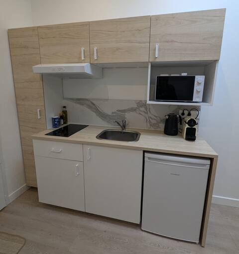 Top performing Airbnb: Independent cocooning studio, bright and comfortable in Anglet