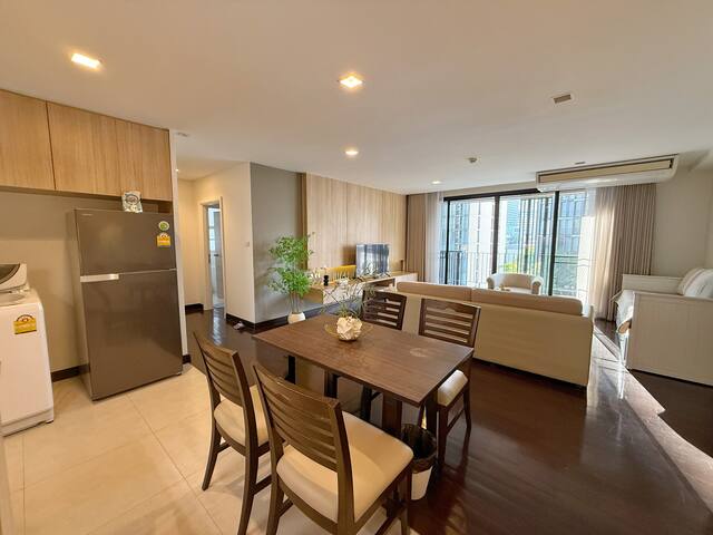 130m²Apt 2B(3beds)/BTS Phrom Phong /EmSphere/Pool gallery image 4