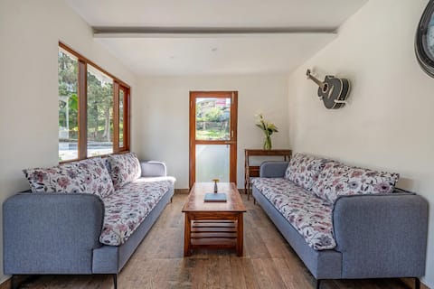 StayVista at Mist @ Tiverton Bungalow - Lawn, BBQ