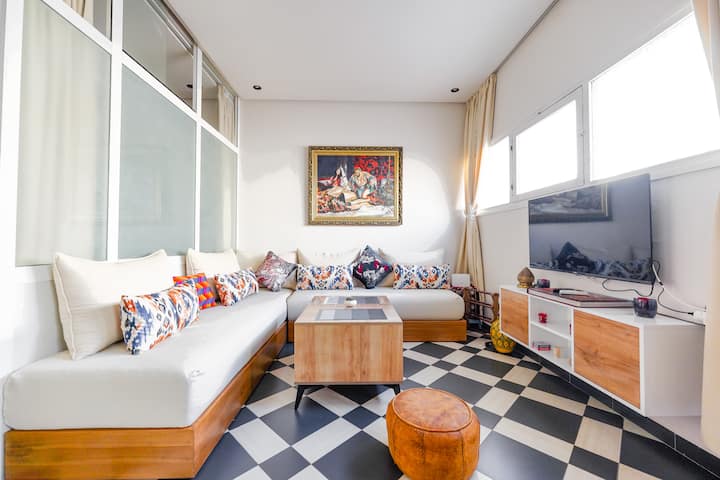 Perle Rare Au Centre Ville - Studio - Agadir
