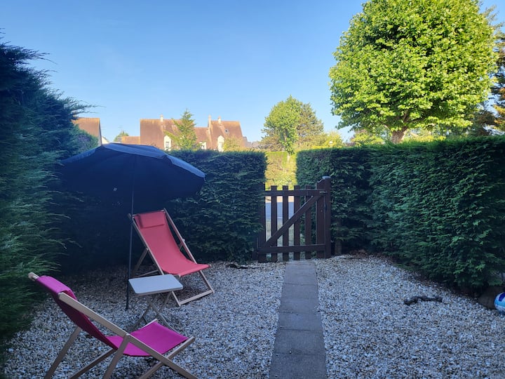T2 Rez De Jardin Accès Direct Plage - Cabourg