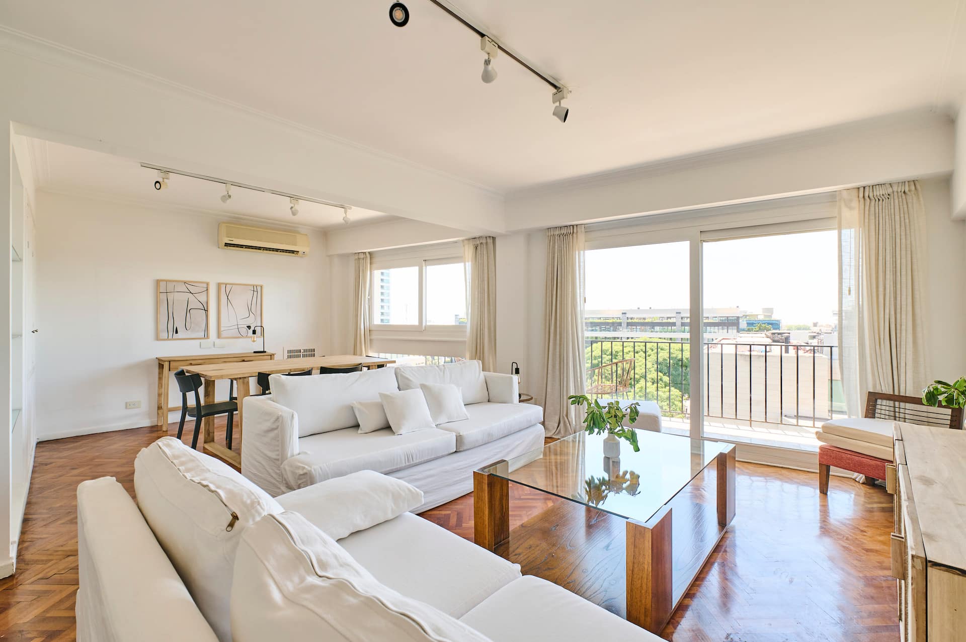 Apartamento de dois dormitórios em Palermo em frente ao MALBA