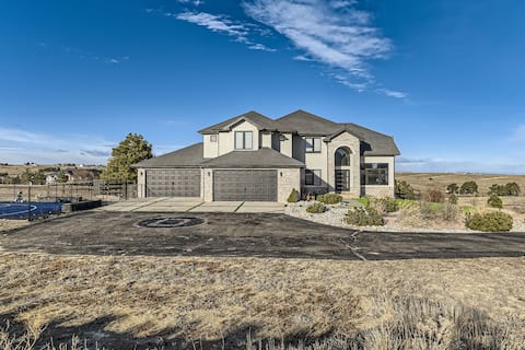 Mountain Top Mansion w/ Bar, B-ball Court, Hot Tub