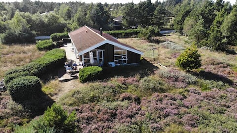 North Sea view of lake and heath