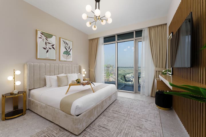 Chumba kikuu cha kulala cha kupendeza