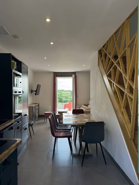 Cozy apartment with pool and garden (2/4 people)