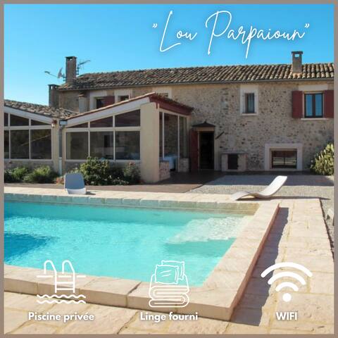 Provençal House "Lou Parpaioun" *Private pool