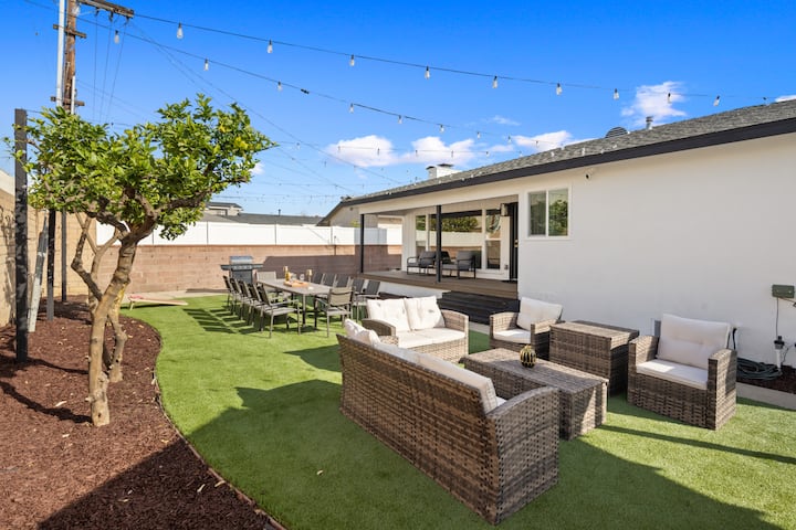 Modern Home|spacious Backyard Oasis|near Disney - 富勒頓