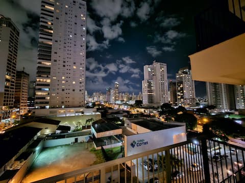 Successful Airbnb property: Tai Studio Design | Piscina, Academia e Coworking in Goiânia