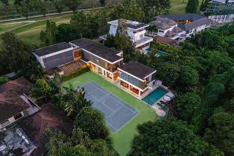 *Spacious 9BR Pool Villa |Tennis & Golf Views V158