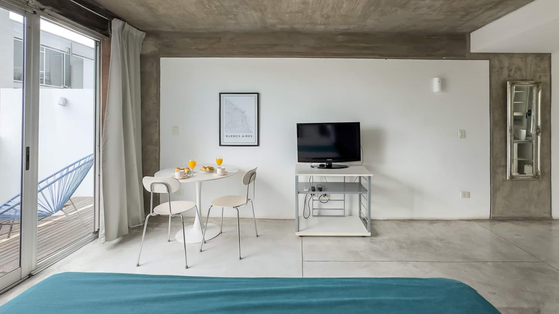 Kitnet com piscina em Palermo