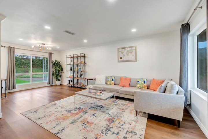 Bright & Updated Home | Family-Friendly + Backyard