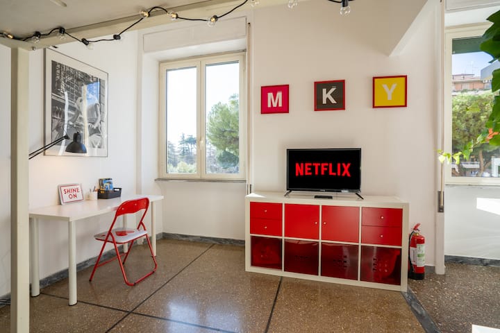 [3 Minuti Metro A - Furio Camillo] Loft Strategico - Rome