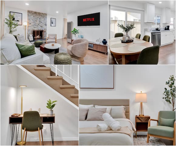 New! Modern Luxury Beach Retreat| Beach 5 Min Away