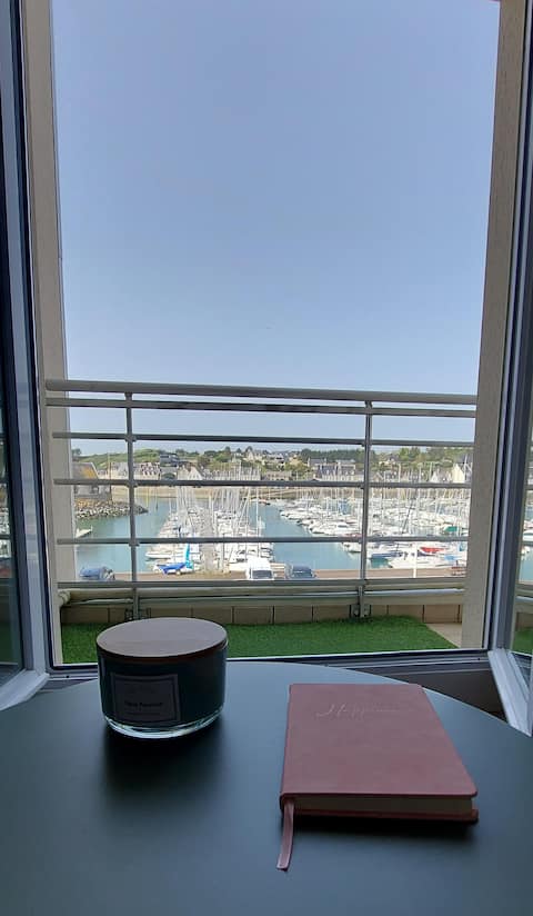 Successful Airbnb property: Duplex "Au Clair De Lune", harbor view and Balneotherapy in Pléneuf Val André