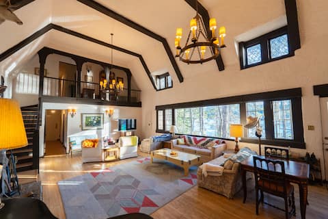 1920's Lakefront Mountain Chateau