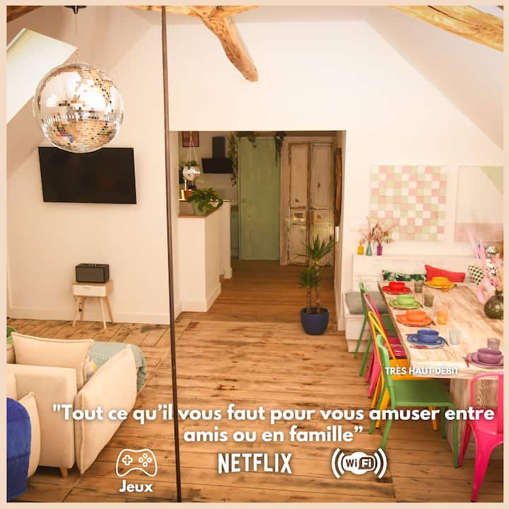 Magnifique Loft Festif - Saint-Pourçain-sur-Sioule