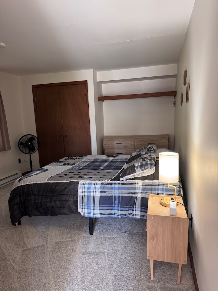 Queensize slaapkamer