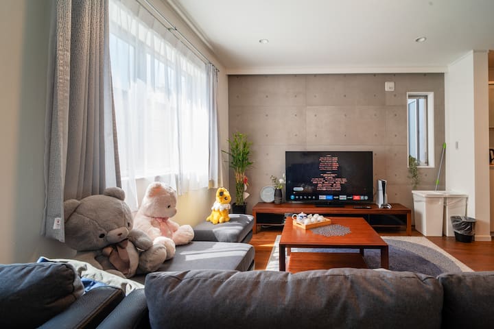 #A栋高档家具全新一户建/6-10人/四室两卫/车站步行6分/直达上野秋叶原银座步行浅草