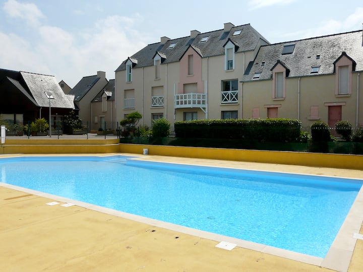 Appartement 2 Chb- Balcon Vue Mer - Piscine - Saint-Malo