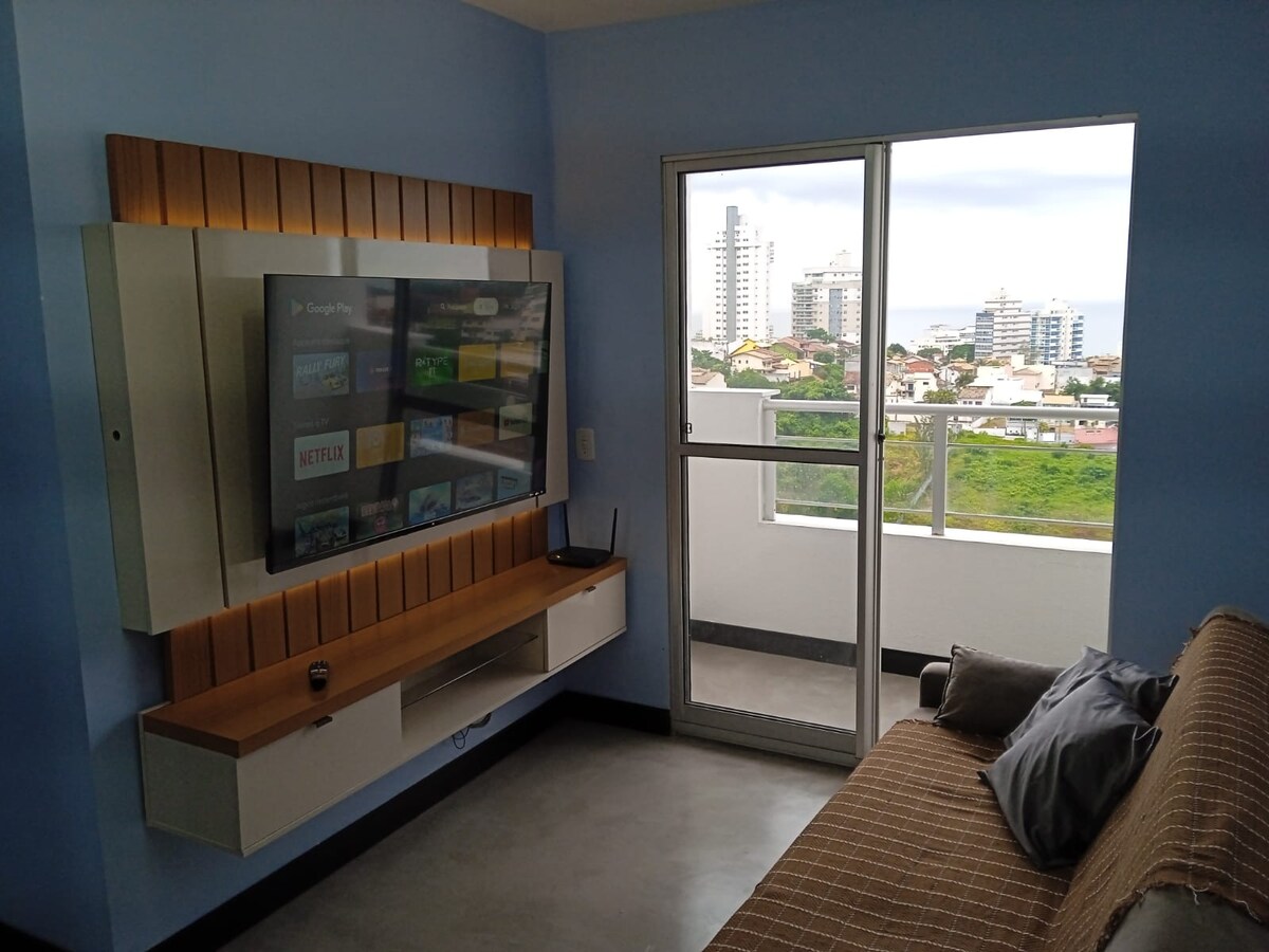 Top Airbnb: 2 parking spaces - 3 bedrooms - Ocean View Apartment in Macaé