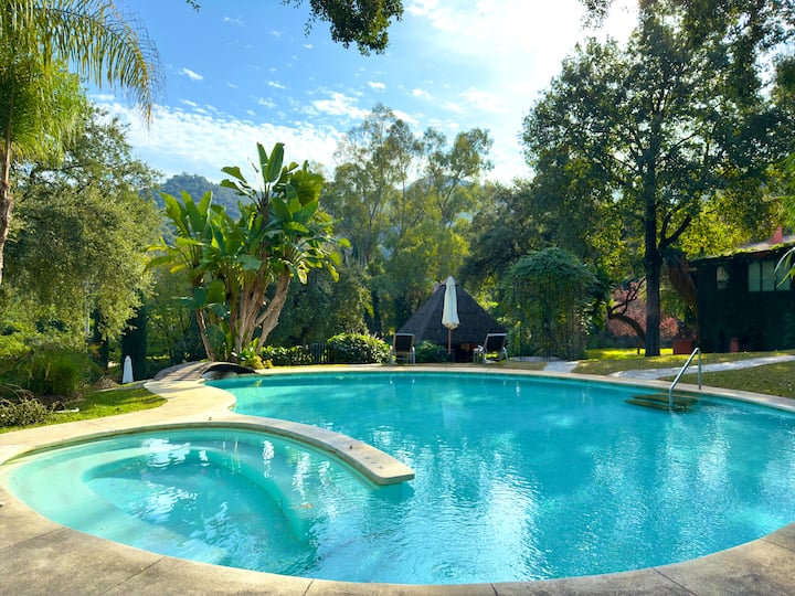 La Fuente Del Pedregal Casa 1 - Lago Y Piscinas - Monda