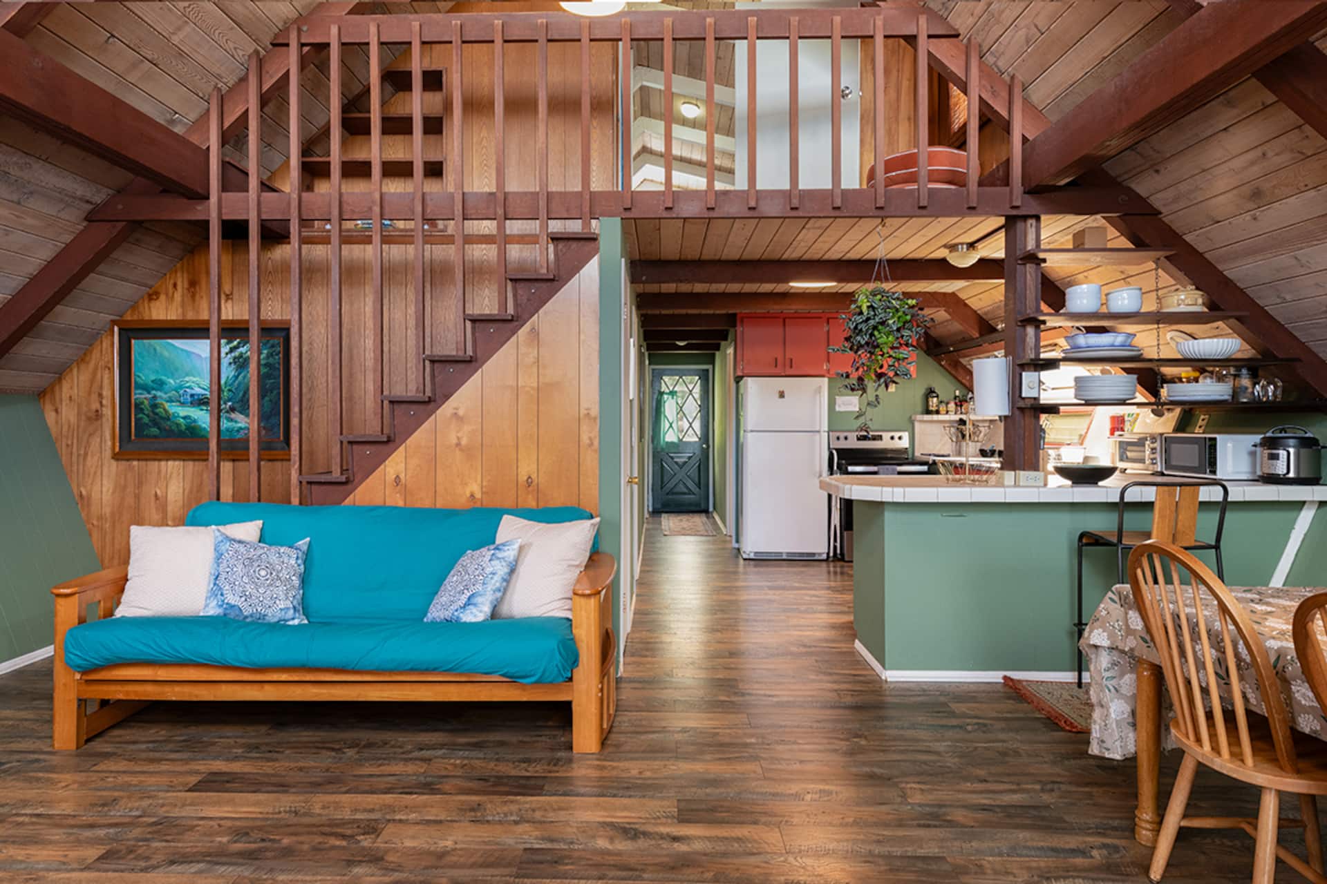 Paliuli Farm Sanctuary outdoor communal space, sacred retreat Kona Hawaii