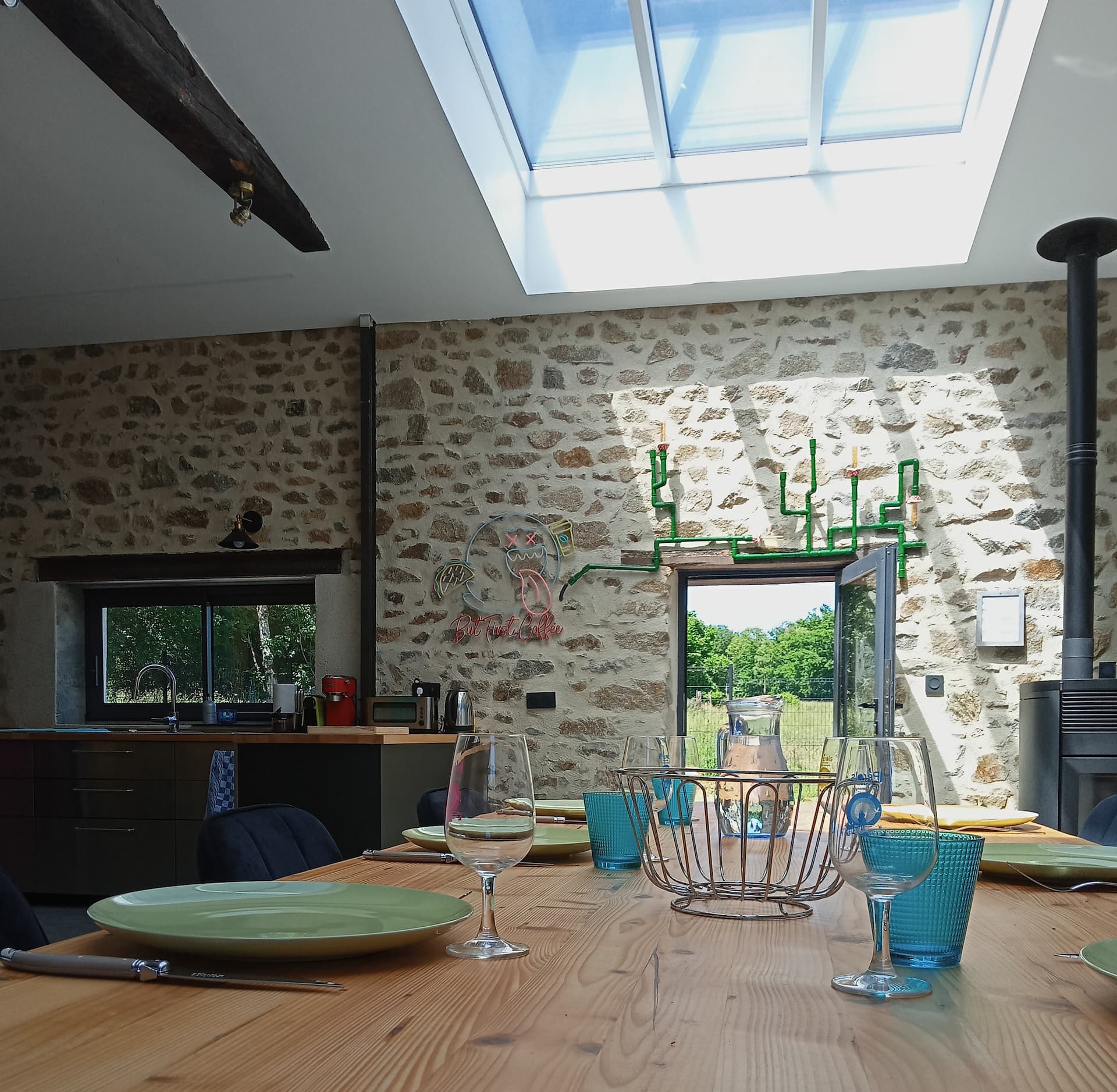 La Grange 2.0 — espace ouvert et verrière