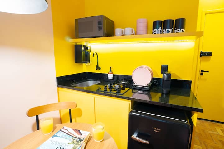 Colorful Ipanema Beach Studio Posto 8 Security 24h - Ipanema