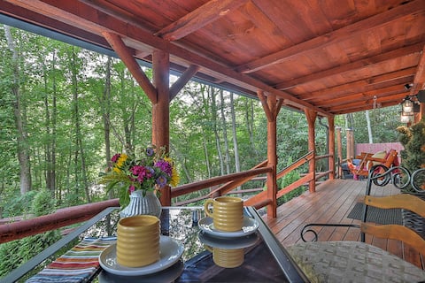 Stargazer Cozy Cabin with Hot Tub and Pet Friendly