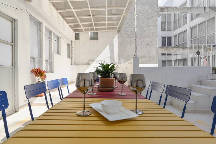 Big Colonial House 4 Groups | Terrace | Roma Norte gallery image 3