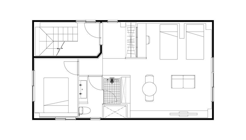 ノーサービスホテル浅草 401 / 浅草「すしや通り」の隠れ家ホテル gallery image 4