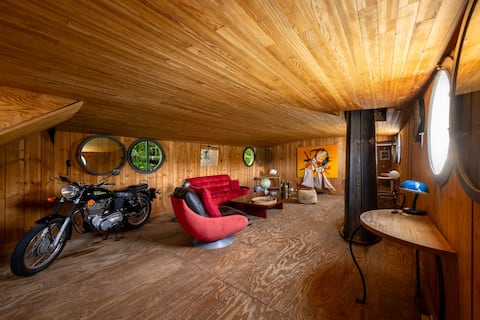 Top performing Airbnb: charming barge, Avignon, Provence in Villeneuve Lès Avignon