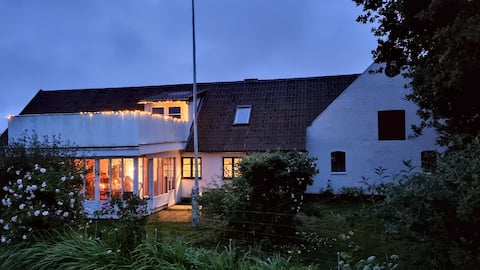 Egelyst in Rø on Nordbornholm