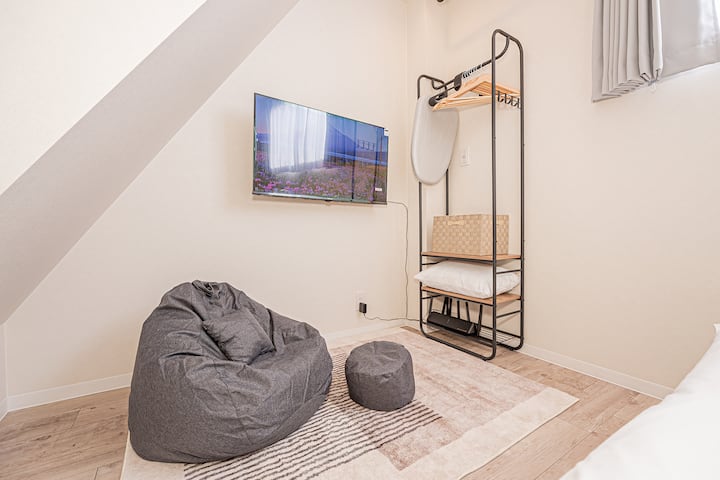 Double Bed W/ Tv Near 2 Transport Line In Kiyosumi - 中央區
