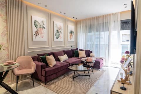 Successful Airbnb property: Charming Studio | Sea View & Hassan II Mosque in Casablanca