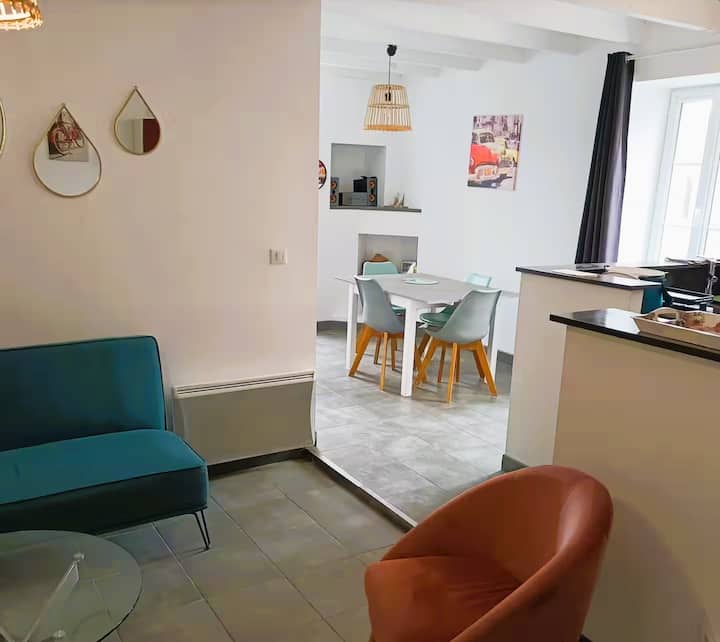 Maison Familiale Avec Jardin Clos- Proche Plage - Marennes