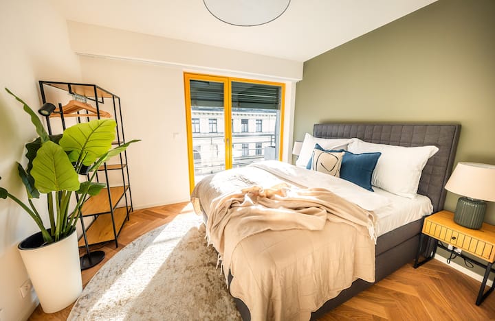 Chambre confortable pour un séjour reposant.