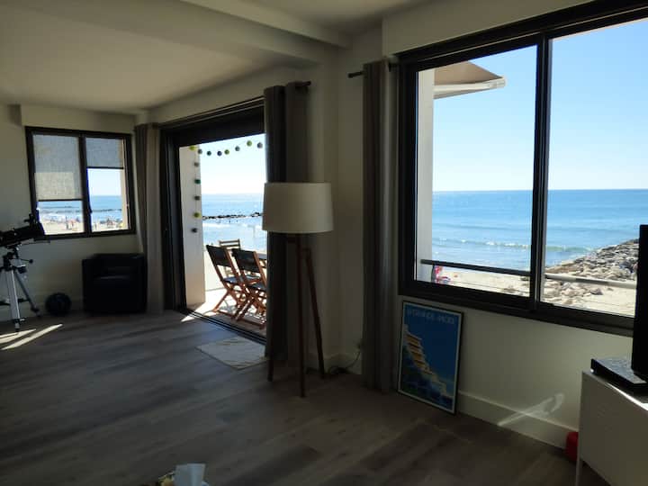 Superbe Duplex Sur La Plage Vue Mer Exceptionnelle - Palavas-les-Flots