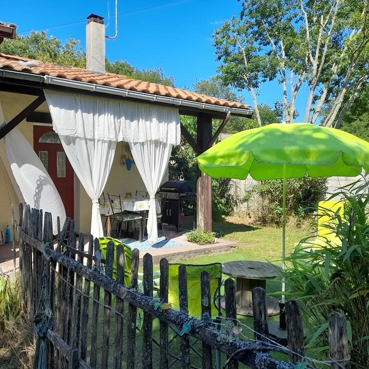 Logement Independant Climatisé Entre Bois Et Ocean - Mios