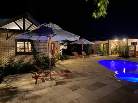 House 60m from the beach and downtown Barra Grande