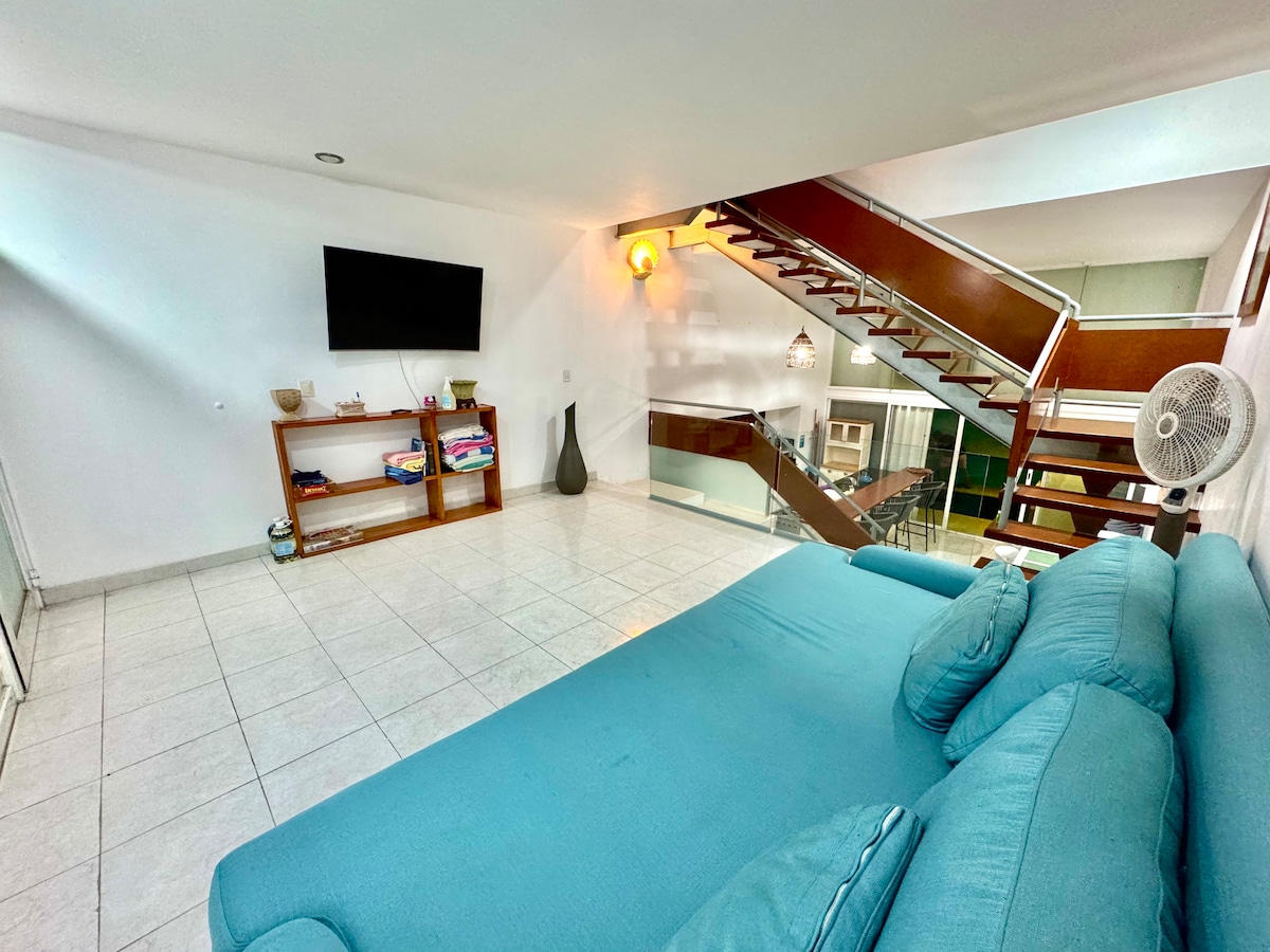 Top Airbnb: Spectacular House in the Heart of Cancun +14 People en Supermanzana 6