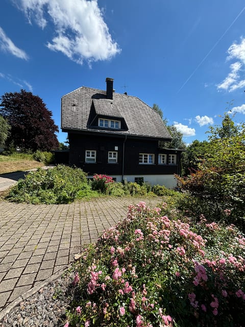 The colorful family vacation home