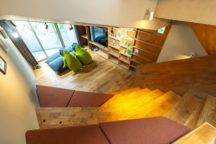 Designer hotel near Ebisu/ 3 bedrooms/ 10 ppl