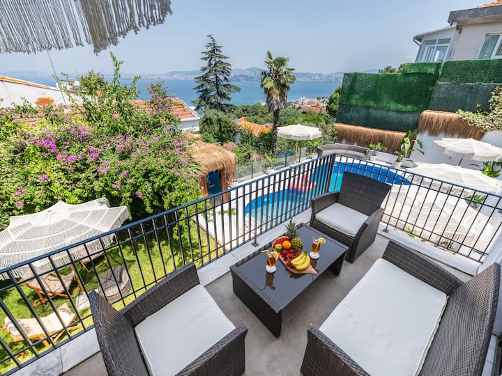 Hillora Hotel  / Deluxe Sea Vıew Room Balcony 201 - Adalar